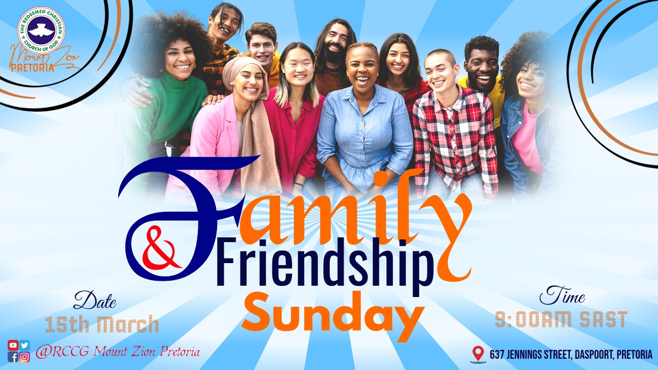 FAMILY & FRIENDSHIP SERVICE || SUNDAY SERVICE || 15-03-2026