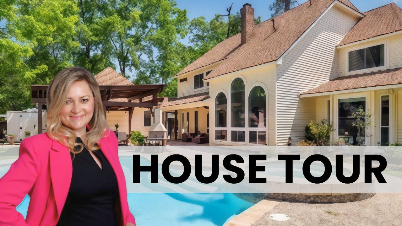 videoТур дома в Хьюстоне от Oksana Bogott Russian Speaking Realtor in Houston