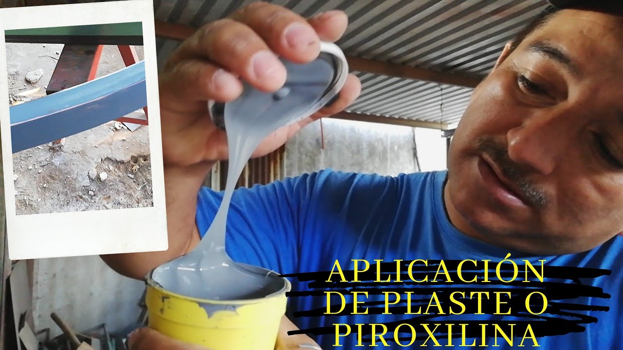 Como aplicar plaste automotriz