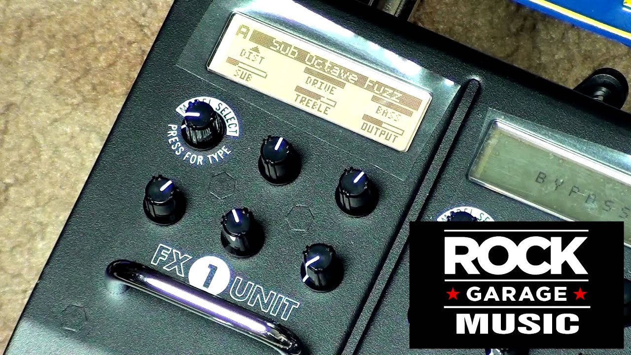 Line 6 M13 Pedal Video #1 - Overdrive & Distortion Pedals