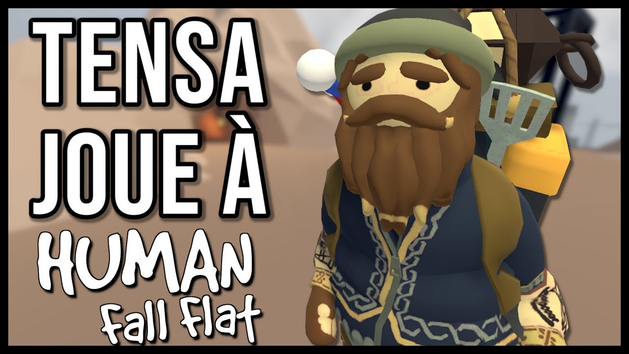 BLANCHE-DOZIT ET LES PIRES NAINS ! (Human Fall Flat - Best Of) ft. Molokax, JustDozit et D'Jey)
