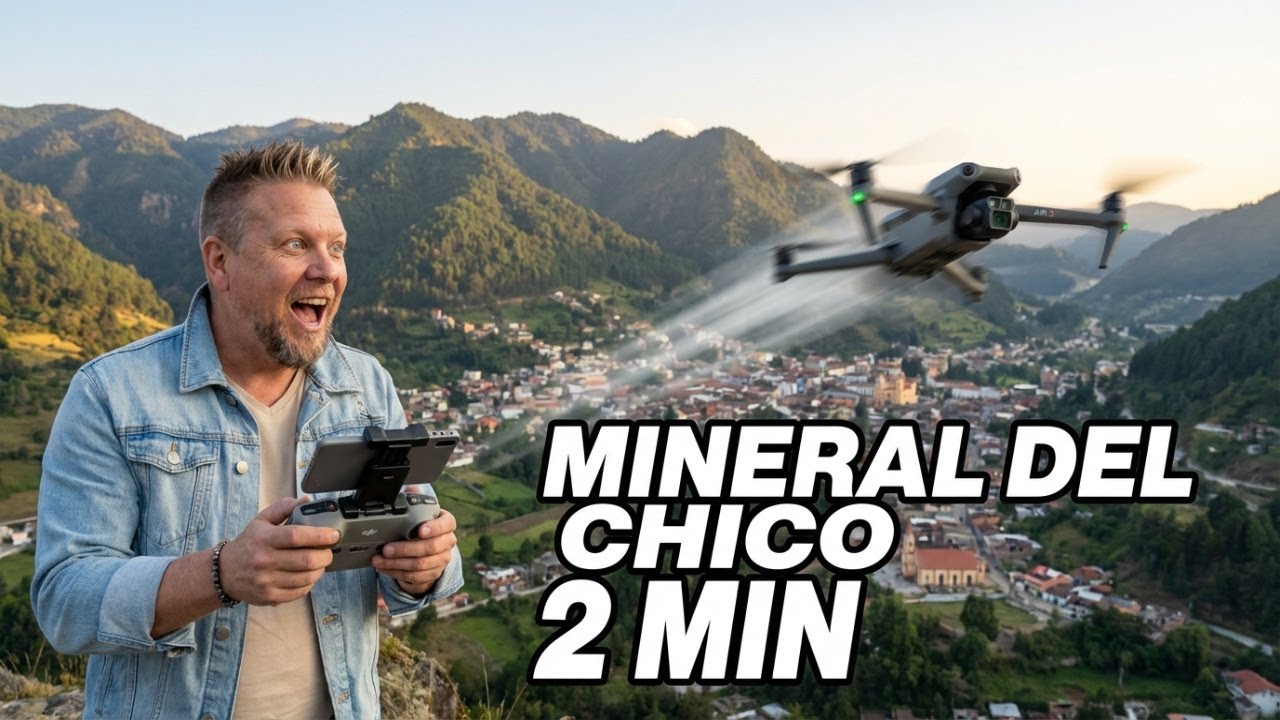 🚁⚡ How to Fly to Mineral del Chico and Return in 2 Minutes