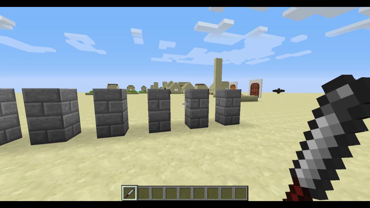 Smash Bats mod showcase for 1.7.10