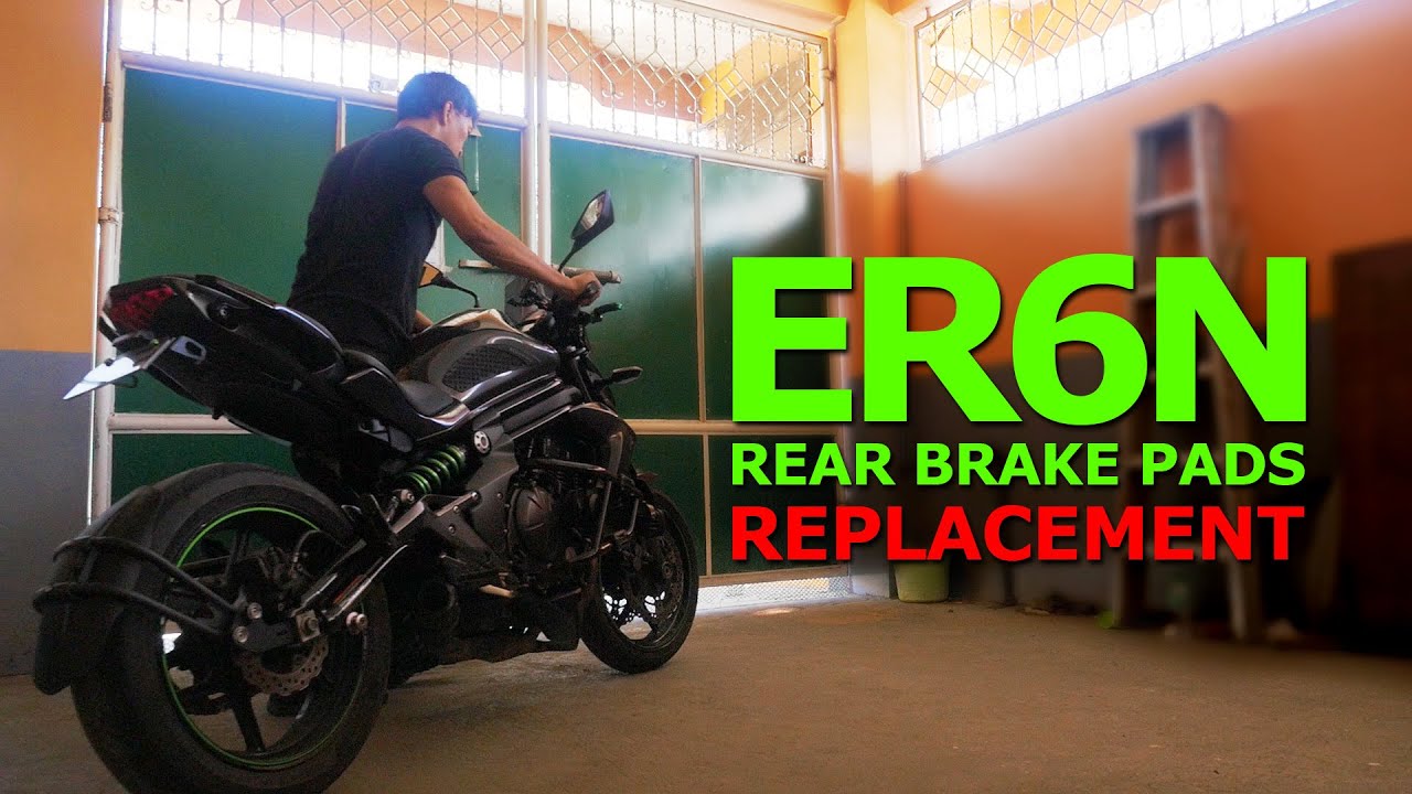 ER6N Rear Brake Pad Replacement
