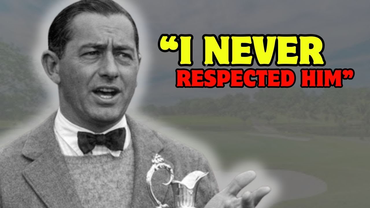 At 74, Walter Hagen Reveals the 5 Golfers He Hated the Most