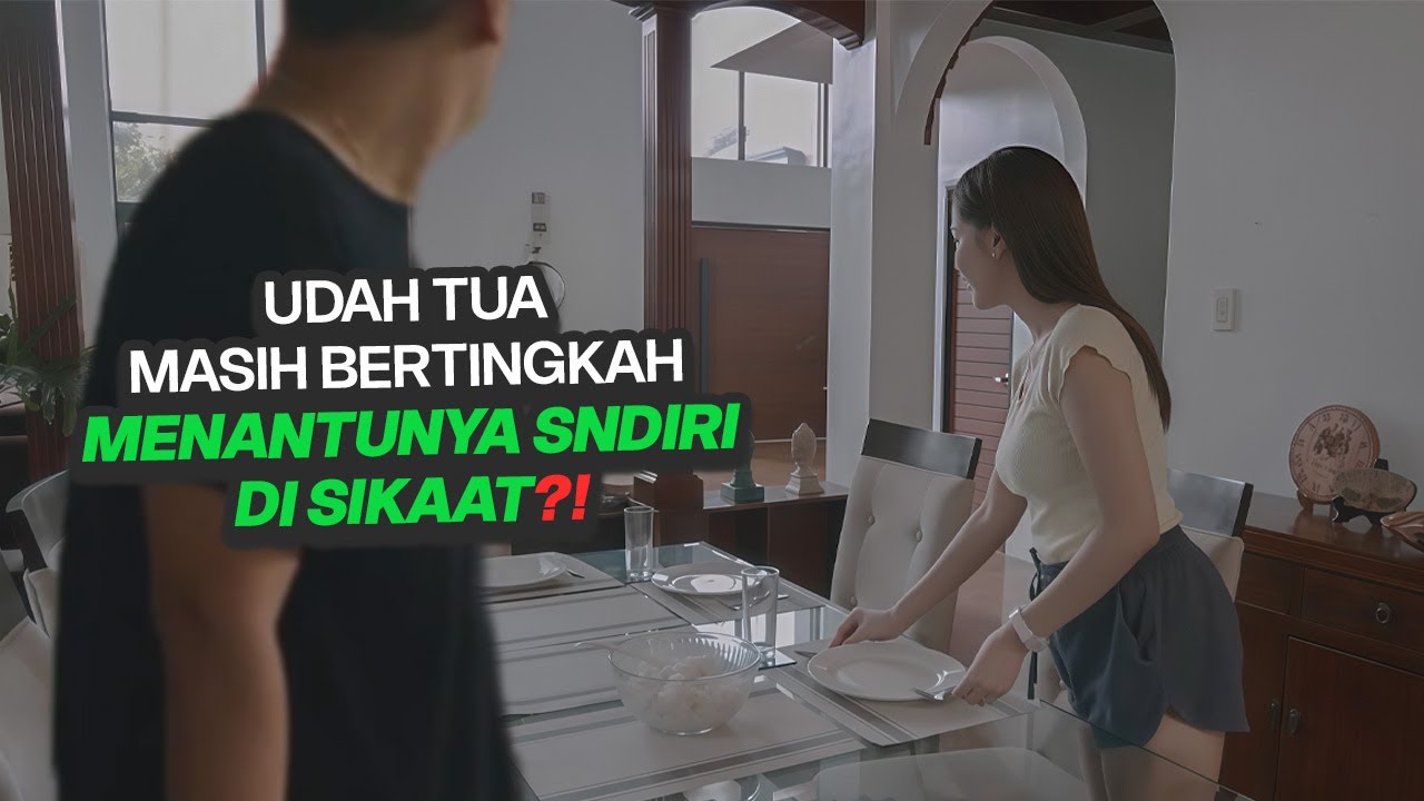 MENANTU SENDIRI DI GASS PAS RUMAH SEPI, CKCKCK...| alur film