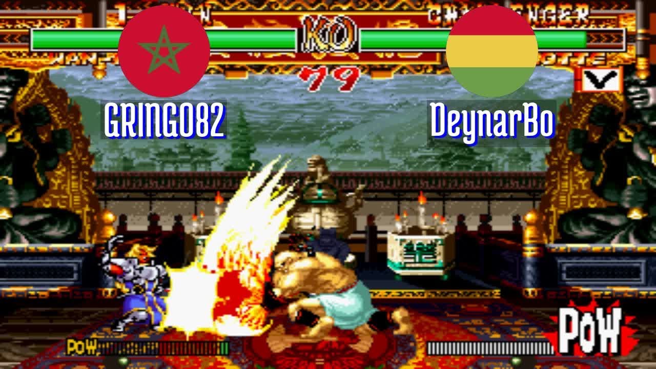 FT3 @samsho2: GRINGO82 (MA) vs DeynarBo (BO) [Samurai Shodown II Fightcade] Mar 2