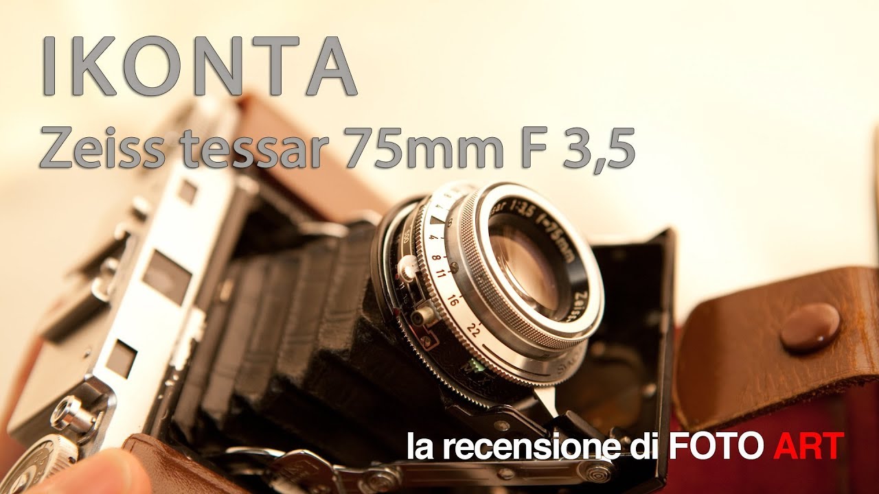 IKONTA con Zeiss 75mm f 3.5 un mito della fotografia analogica