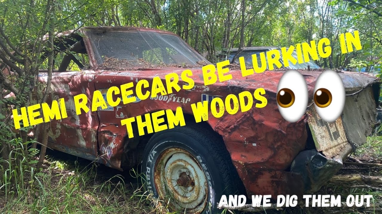 Archeological dig to find Hemi Racecars in the jungle of North Dakota