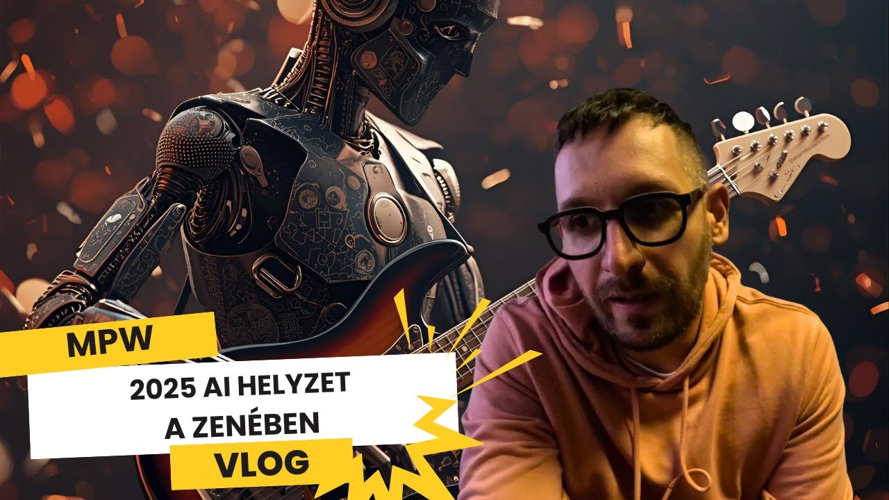 El fogja venni az AI, a hangmérnökök,producerek, zenészek, énekesek munkáját? I MPW VLOG