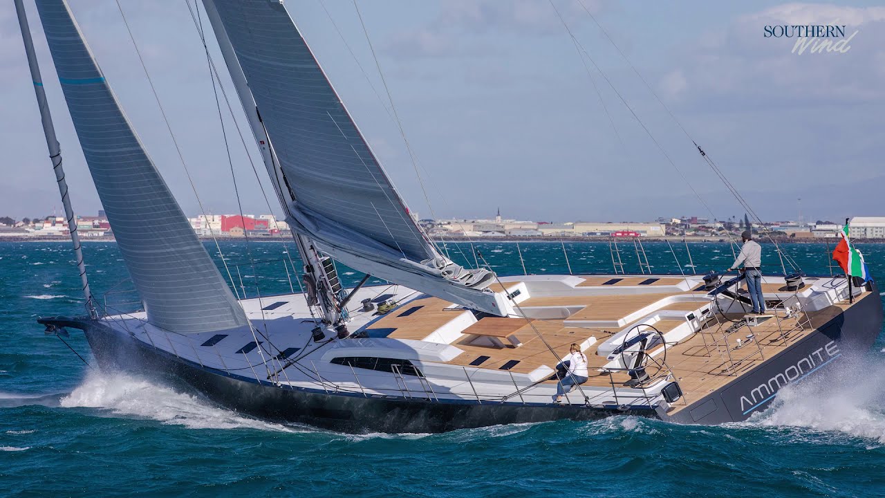 Fair Winds to SW96 AMMONITE High-Performance Yacht | Southern Wind Yachts