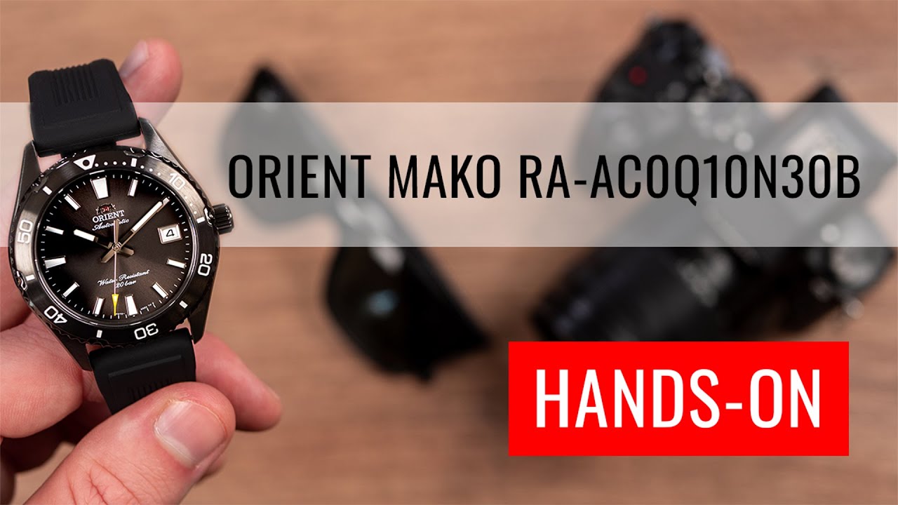 HANDS-ON: Orient Sports Mako 40 Automatic RA-AC0Q10N30B