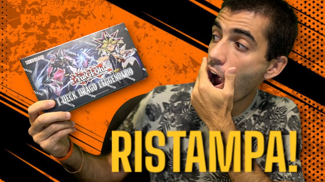 Dopo 7 ANNI apro la RISTAMPA di Yu-Gi-Oh! I Deck Drago Leggendario