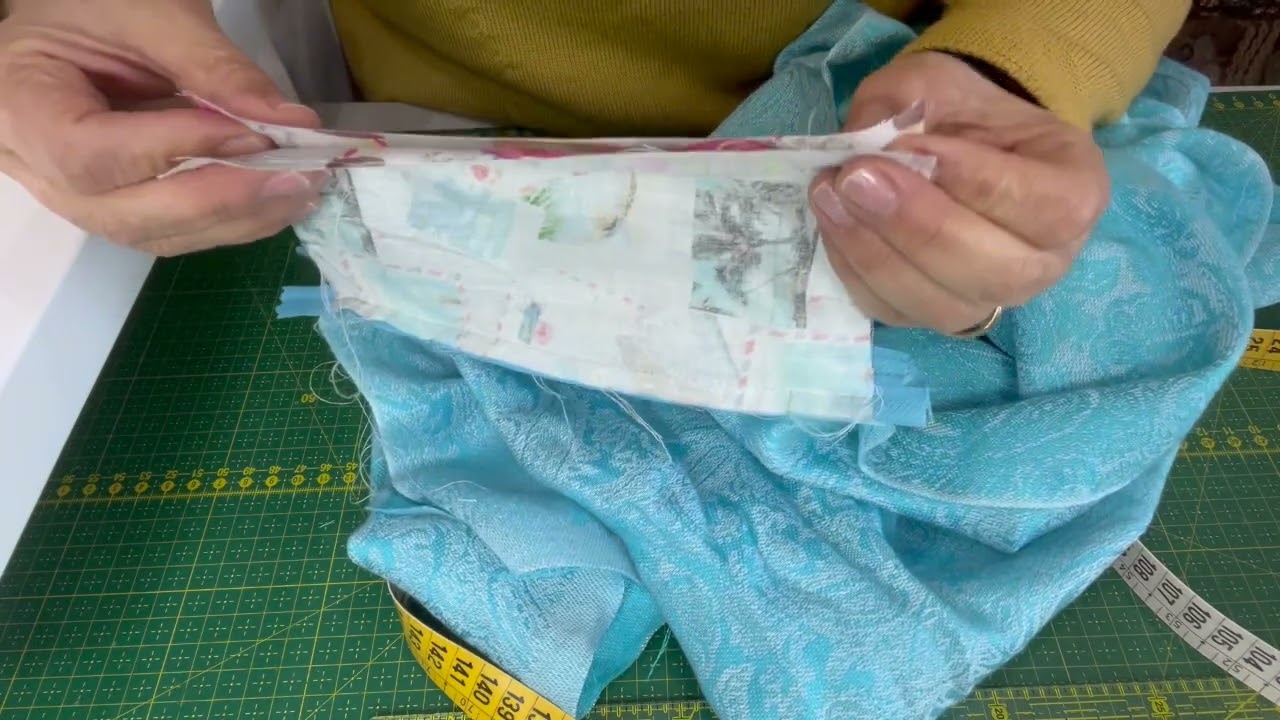 🌹 IDEA geniale con una sciarpa che non uso più  | infinity scarf con  tasca | Tutorial susi 933