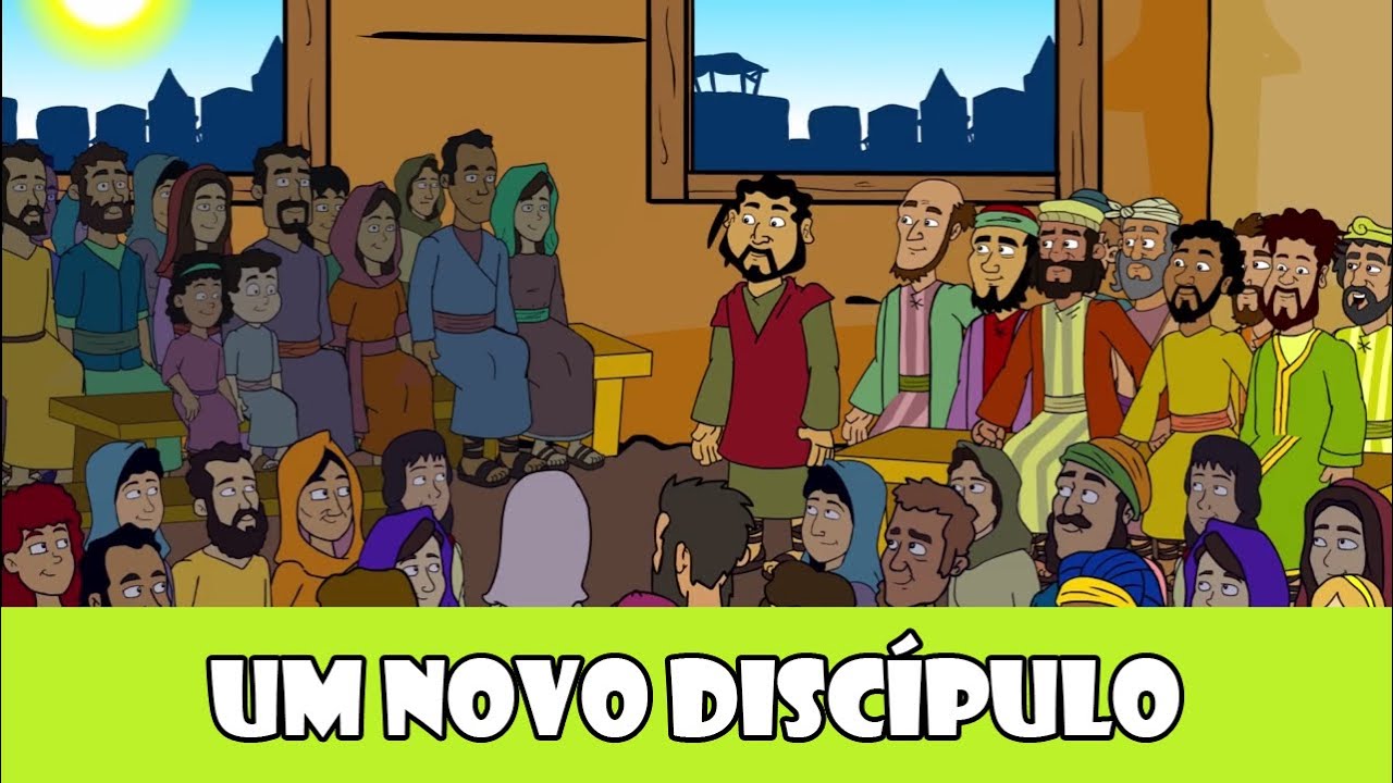 DESENHOS BÍBLICOS - UM NOVO DISCÍPULO
