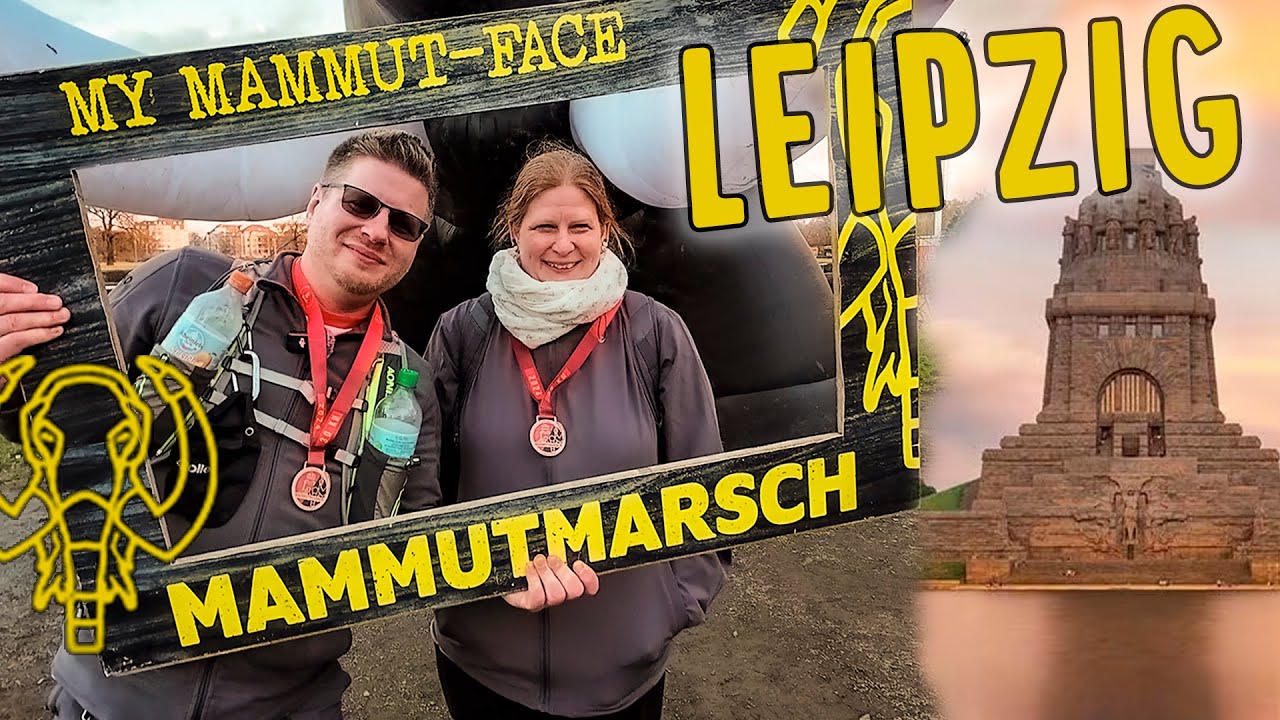 Mammutmarsch Leipzig 🦣👫 Extremwandern zu zweit