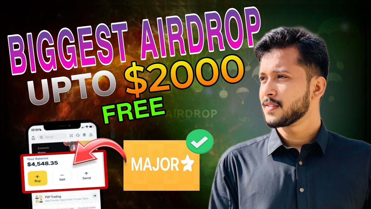 NEW AIRDROP 2024 😱 Earn Upto $2000 from MAJOR Airdrop | Good Funding Project | Crypto 🪂