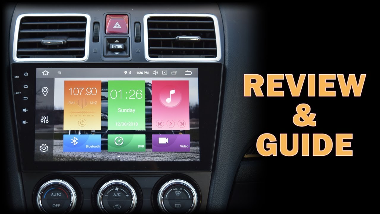 Subaru WRX & STI Seicane Android 8.1 Headunit Radio Review & Guide | WRX VLOG 58