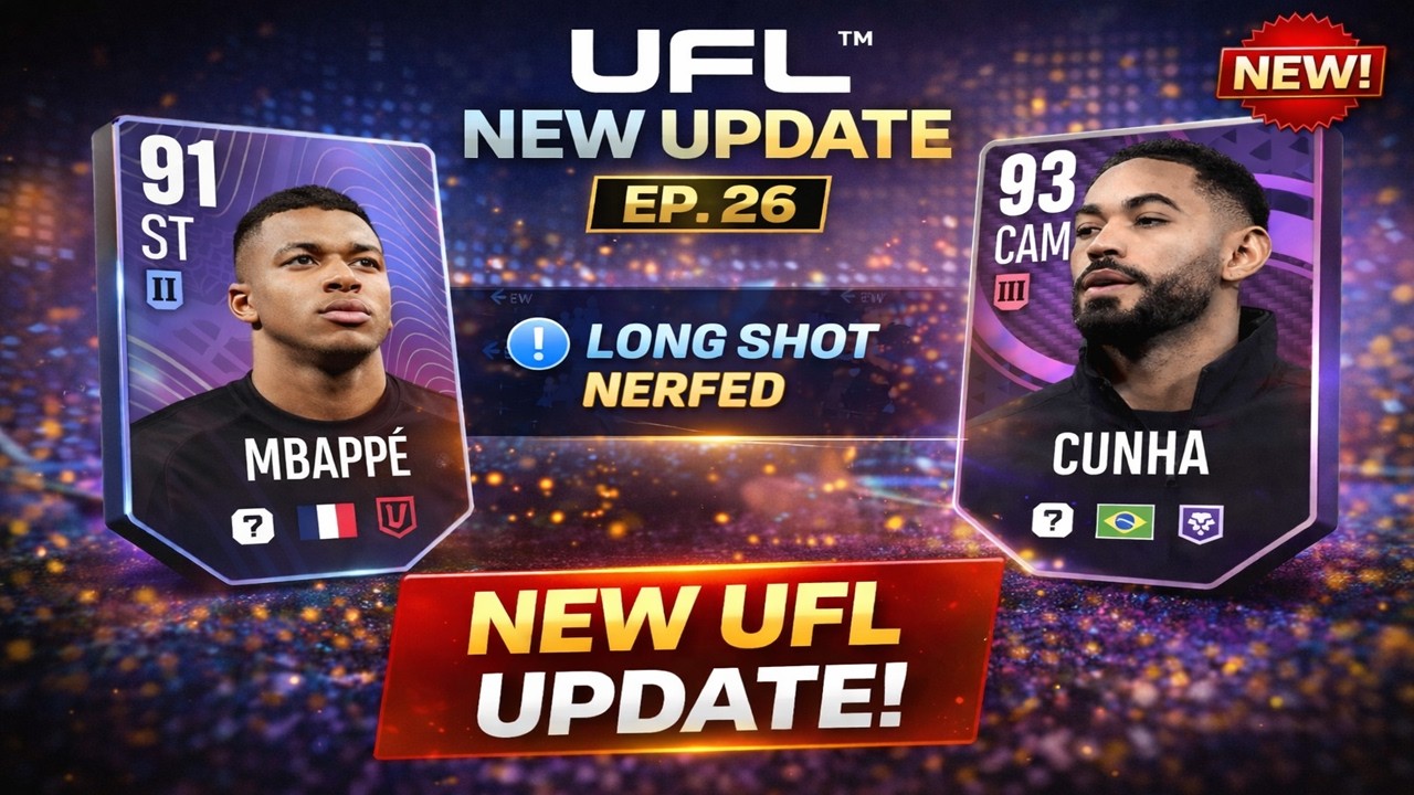 🔥UFL RTG #25 | NERF LONG SHOT ( NEW UPDATE )| Live Stream #livestream