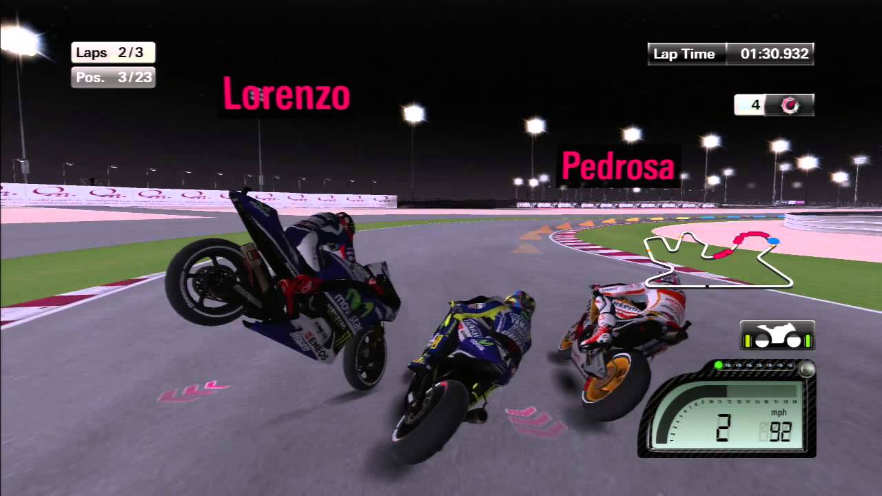 Moto GP 14 - Valentino Rossi @ Losail