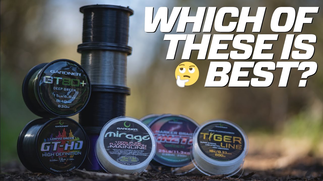 Не знаете, какую леску использовать? 🤔 | Лески для ловли карпа | Gardner Tackle