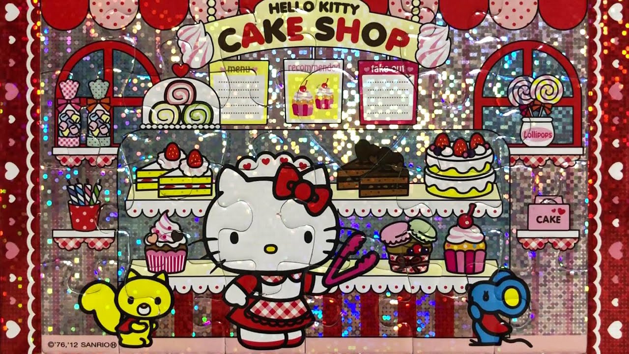 Hello Kitty Puzzle Cake shop  ハローキティ  パズル  ケーキやさん