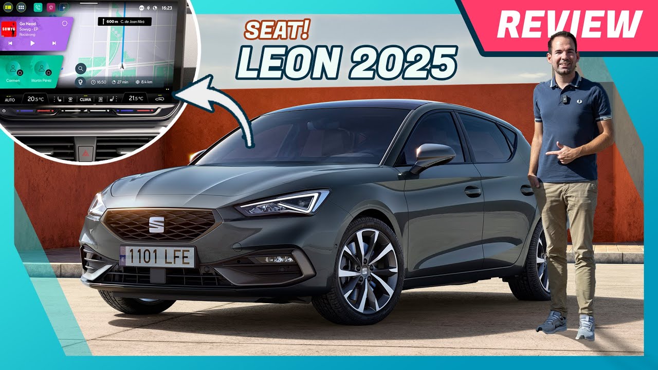 Seat Leon 2025: Neue Motoren & Infotainment | Erstmals Matrix LED | 1.5 e-Hybrid im Test