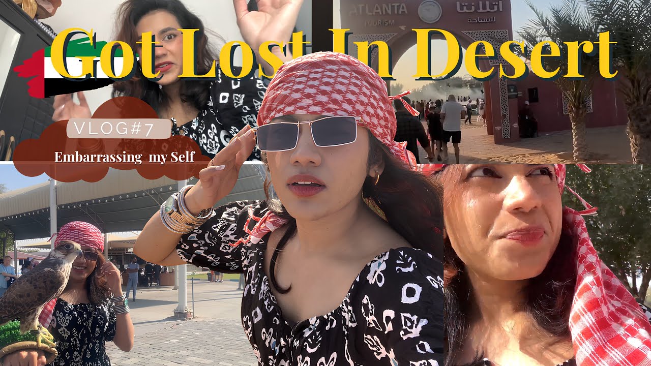 Embarrassed Myself In the Desert 🫠 Dessert Safari Experience In Dubai 