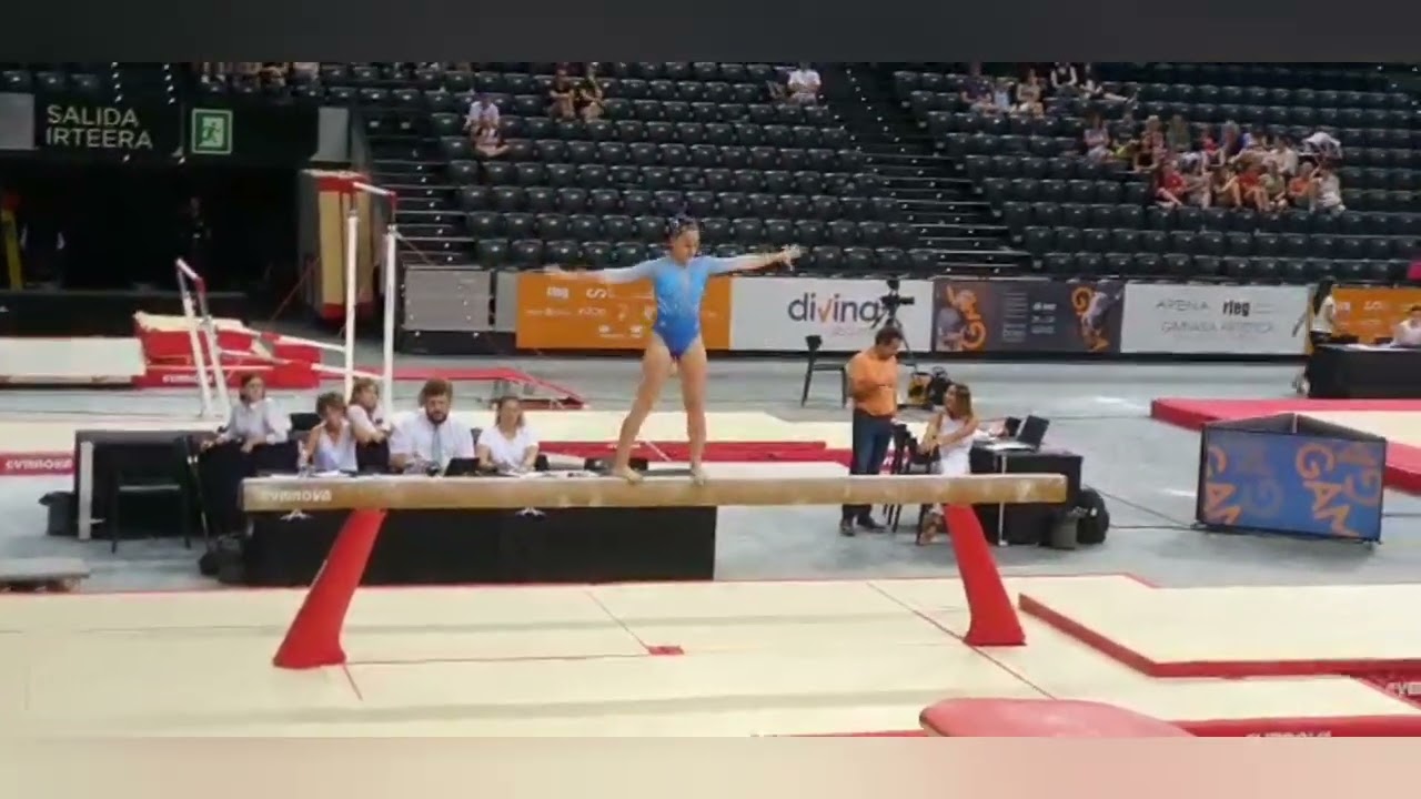Campeonato de España Gimnasia artística femenina. Pamplona 2022.