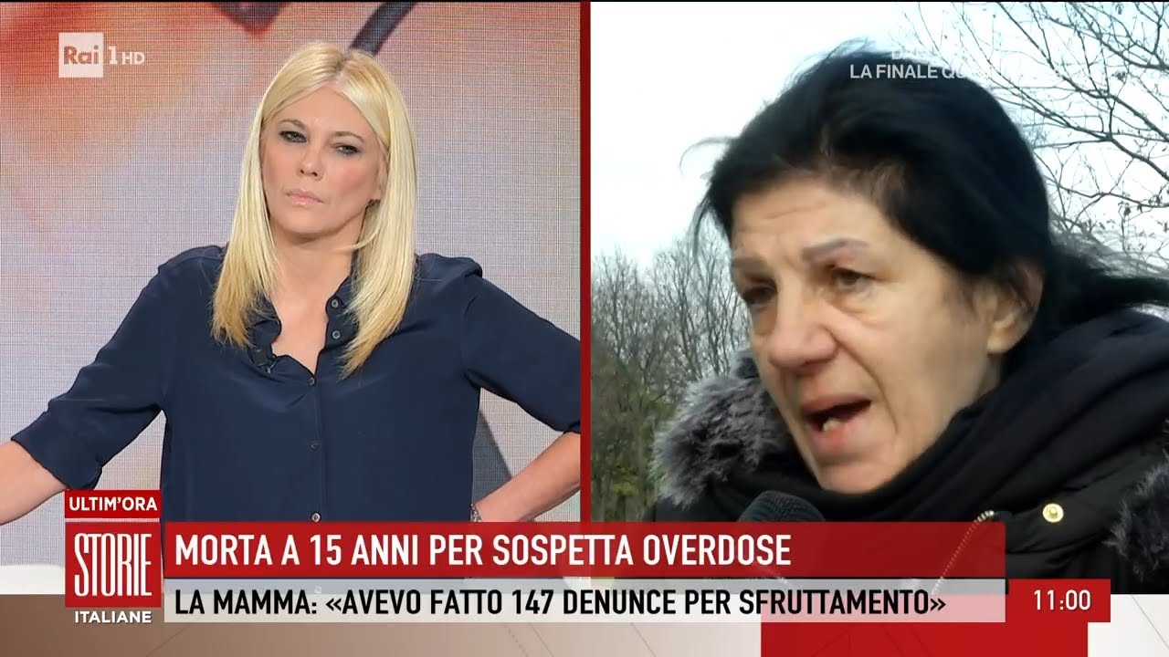 Morta a 15 anni per sospetta overdose - Storie italiane 07/02/2025