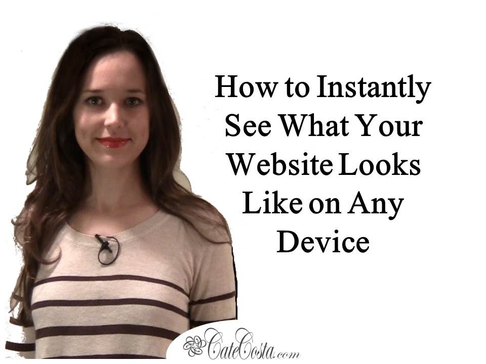 A Quick Trick to Instantly See How Your Website Looks on Any Device (Entrepreneurs, Use This!)