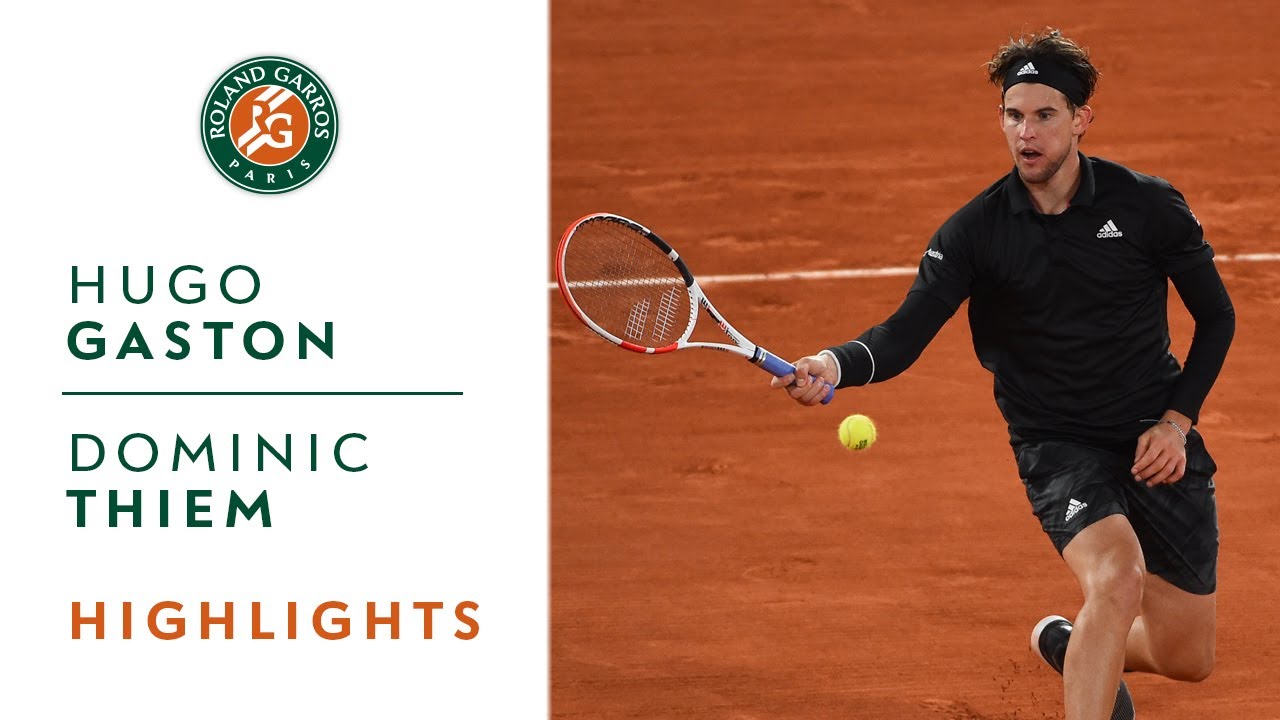 Hugo Gaston vs Dominic Thiem - Round 4 Highlights | Roland-Garros 2020