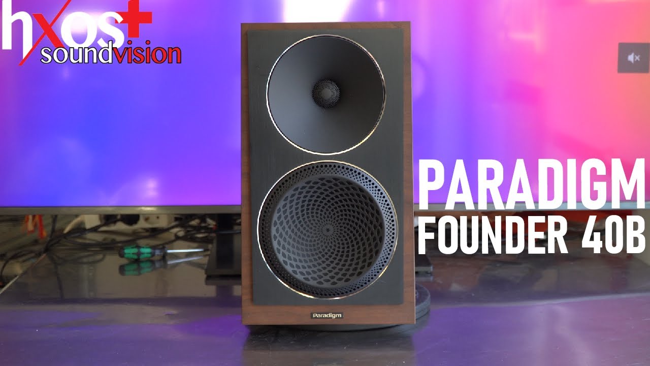 Paradigm Founder 40B in a deep unboxing view