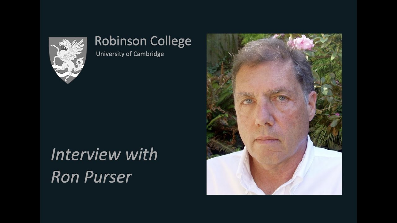 Ron Purser interview for Robinson College, Cambridge