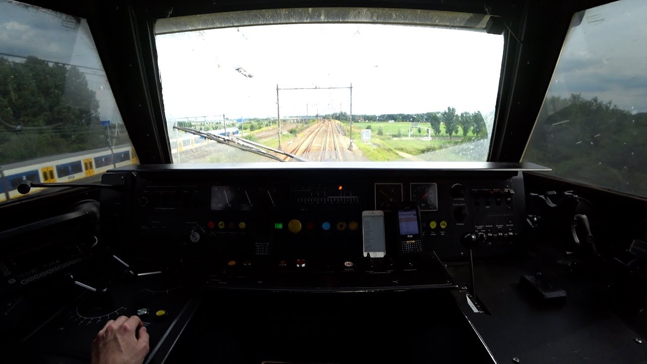Train Driver's POV Hoofddorp Opstel - Schiphol - Amersfoort Schothorst ICM 2017
