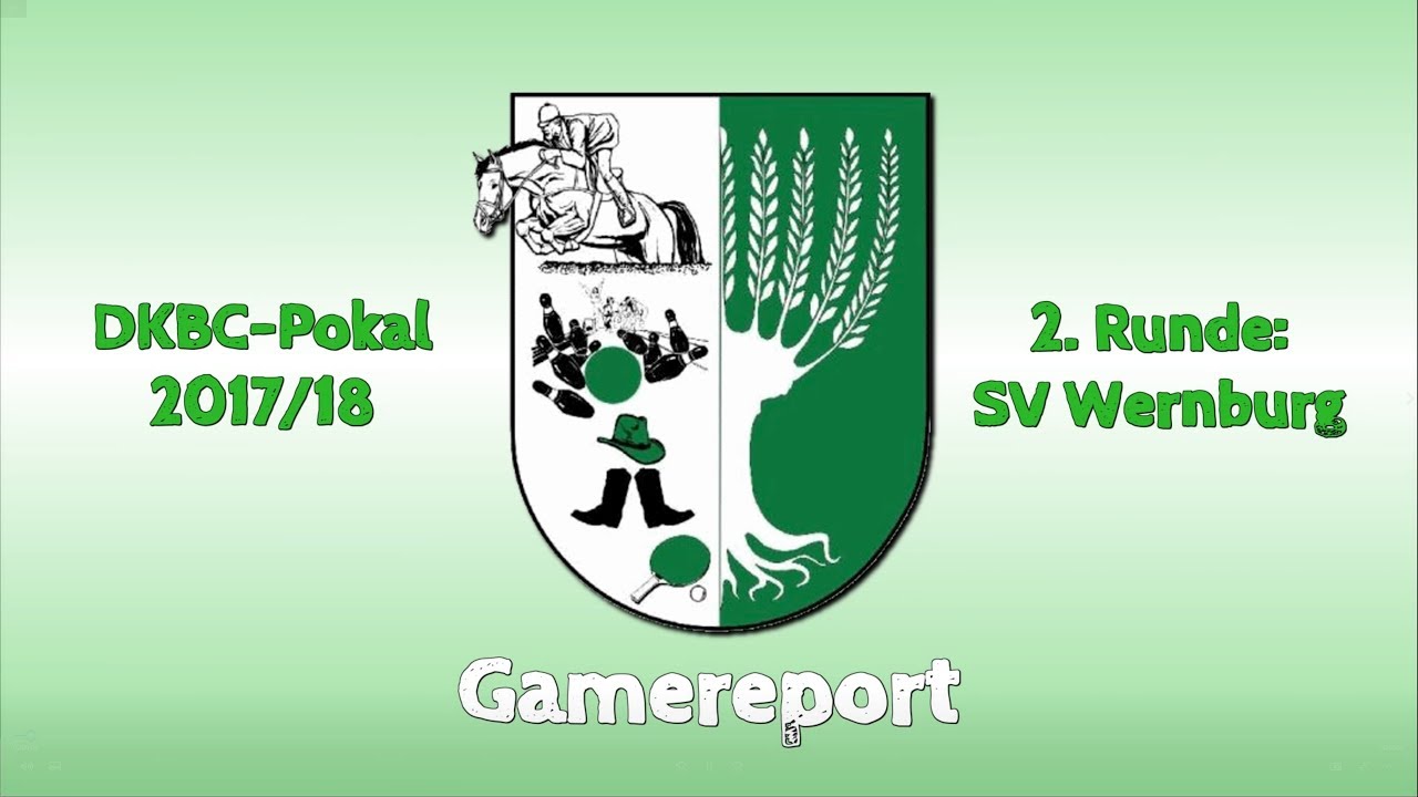 2. Runde DKBC-Pokal 2017/18: SG Zechin vs. SV Wernburg