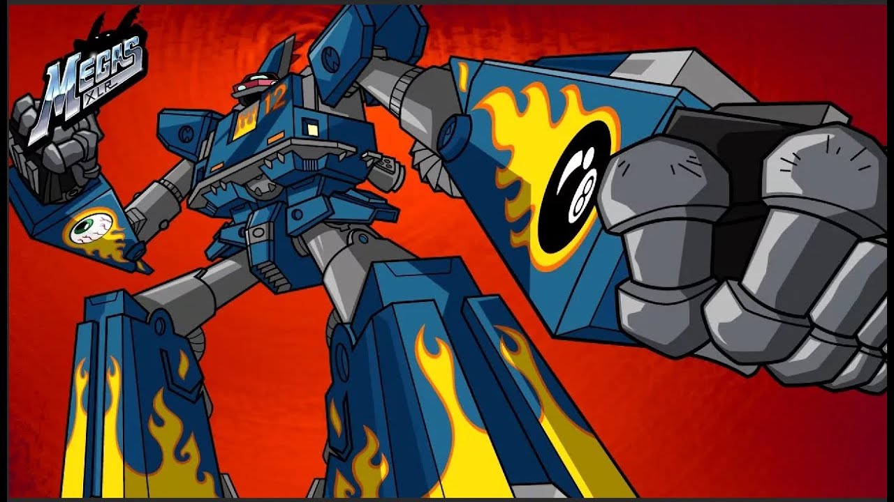 Megas XLR intro HD (RUS)