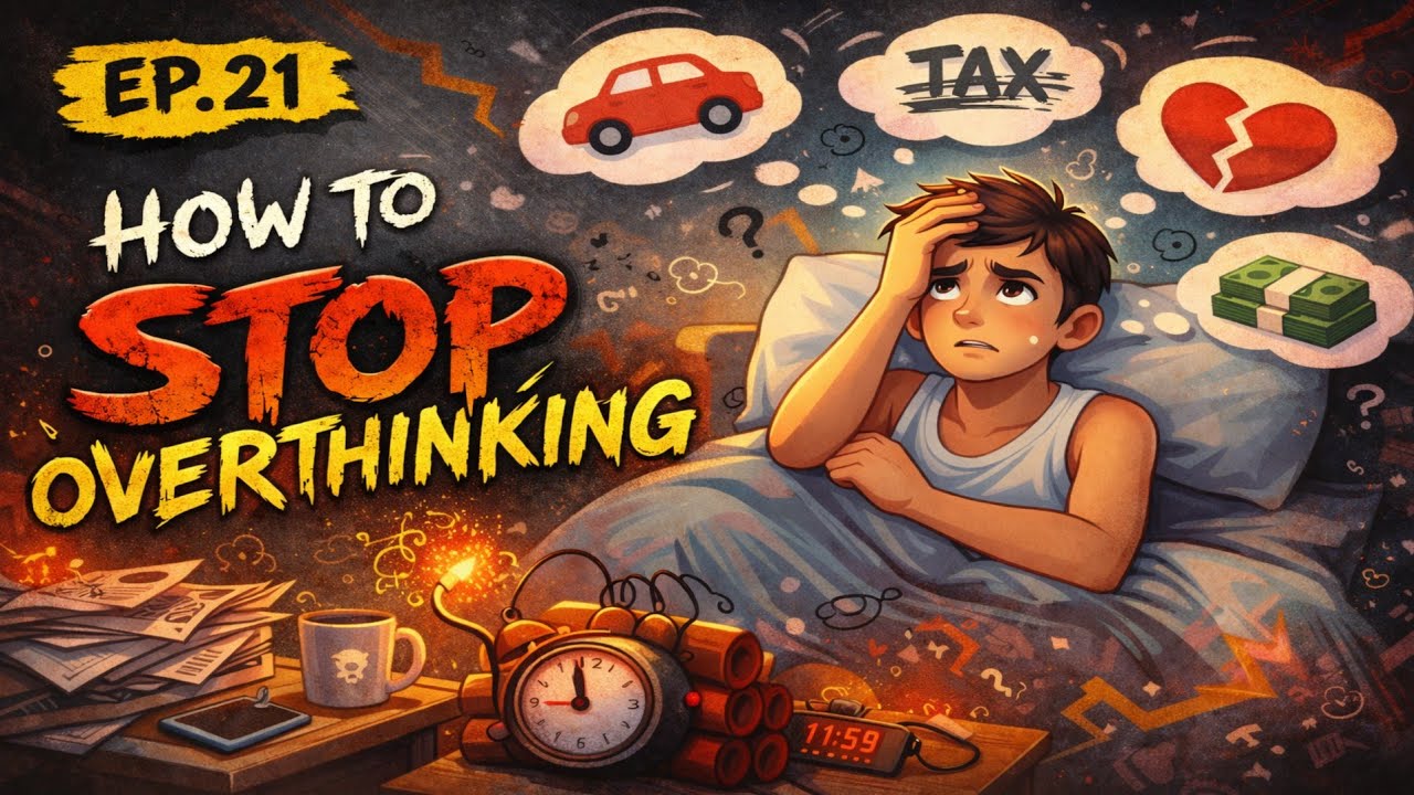 How to Stop Overthinking | English Conversation Practice #englishpodcast 