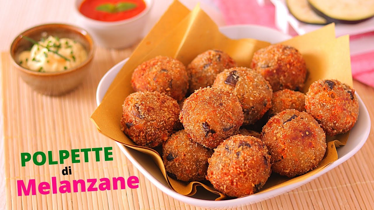 🍆POLPETTE DI MELANZANE 🍆 SONO LA FINE DEL MONDO - gustose e filanti - eggplants rissole