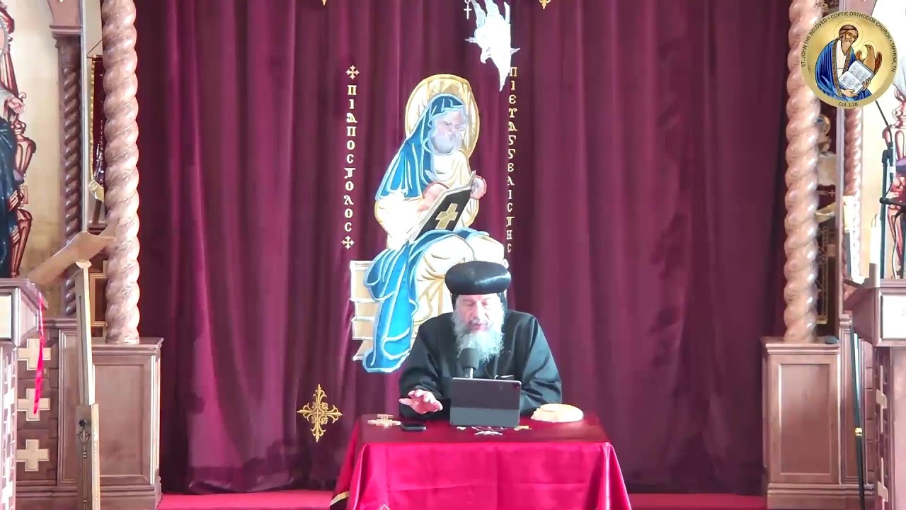 Его Превосходительство митрополит Юсеф: «Поле битвы духовной войны» ~ Лекция в церкви Святого Иоа...