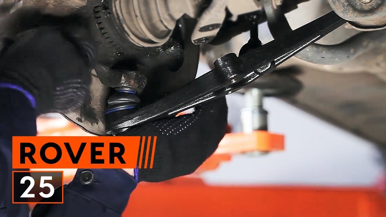 How to change front suspension arm on ROVER 25 TUTORIAL | AUTODOC