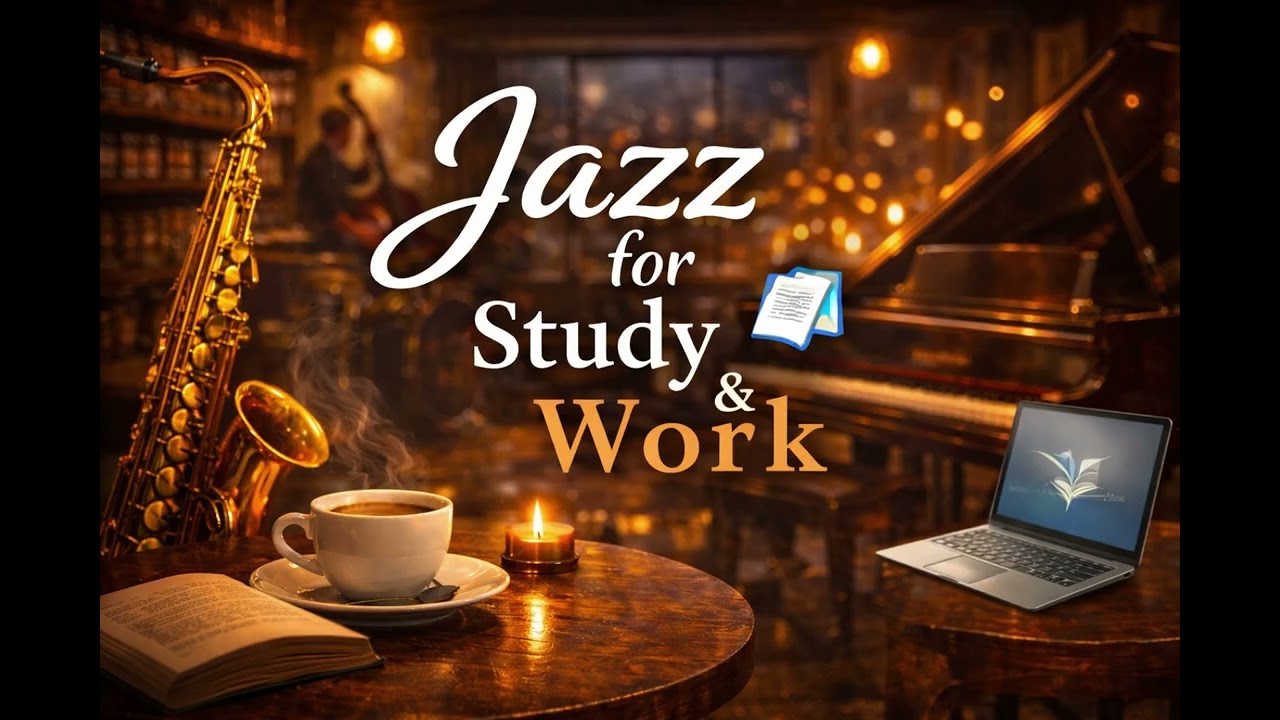 Smooth Jazz for Study & Work ☕ Relaxing Coffee Jazz