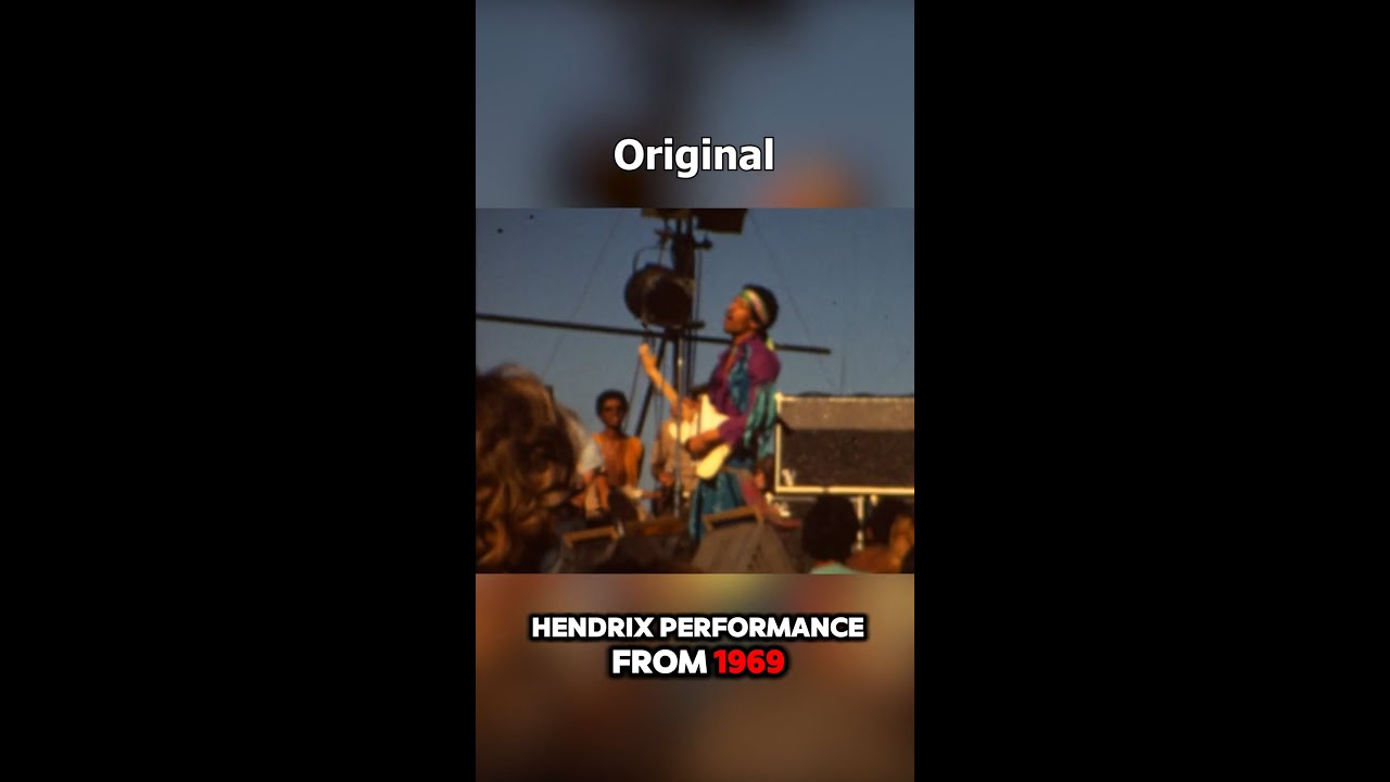🎸🎞️ Jimi Hendrix. 1969. Film fully restored!