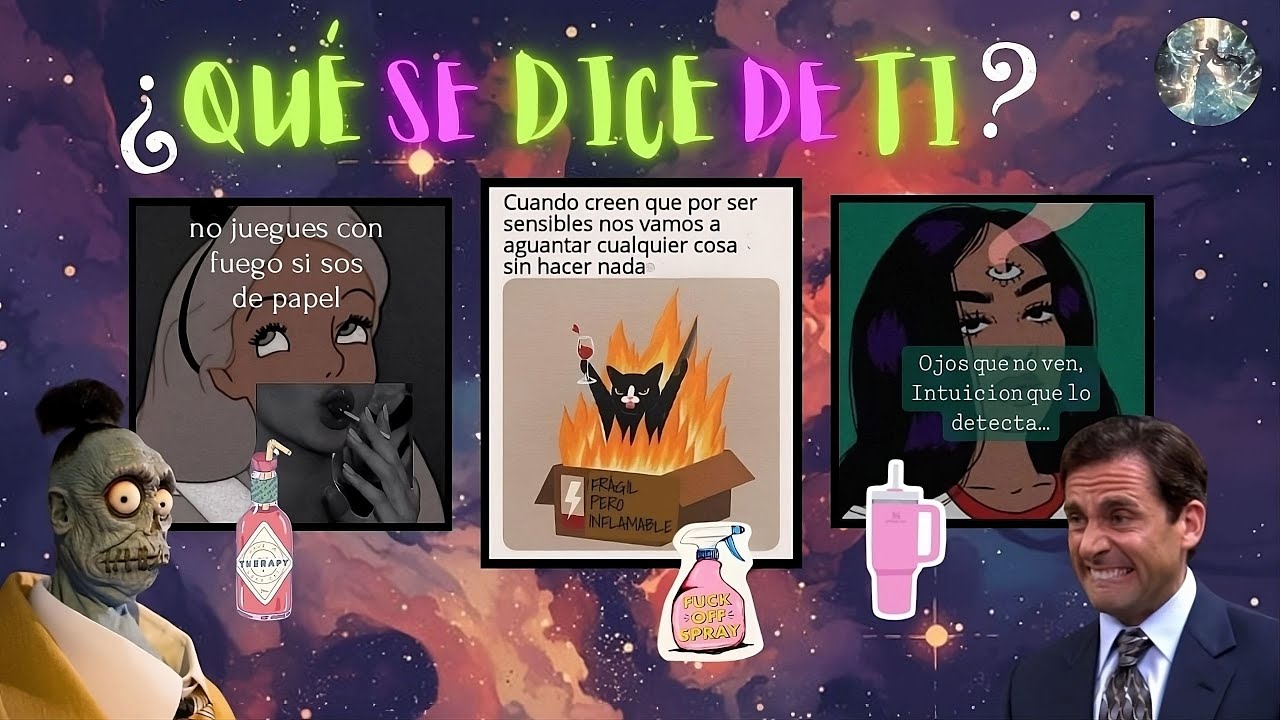 ¿QUÉ se DICE de MÍ? Chismecito🔮Tarot Interactivo🔮
