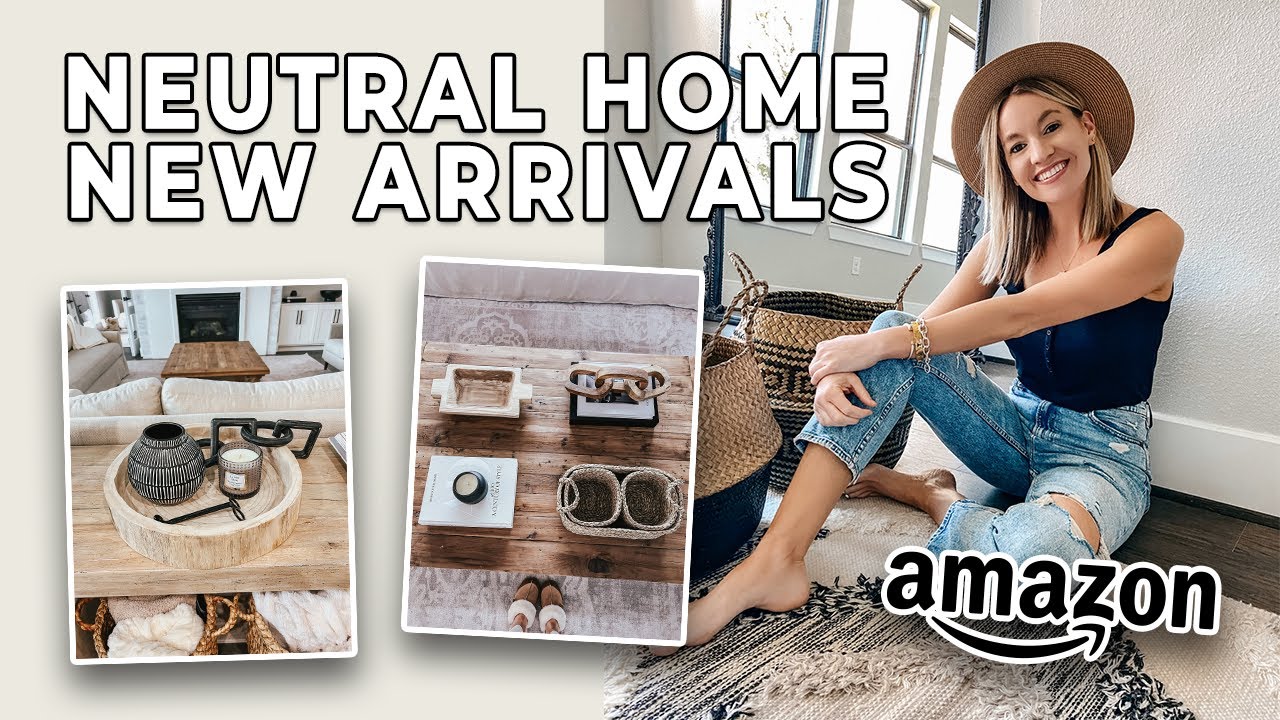 AMAZON NEUTRAL HOME DECOR MUST HAVES | Amazon Home Decor Favorites 2022 | Lee Benjamin