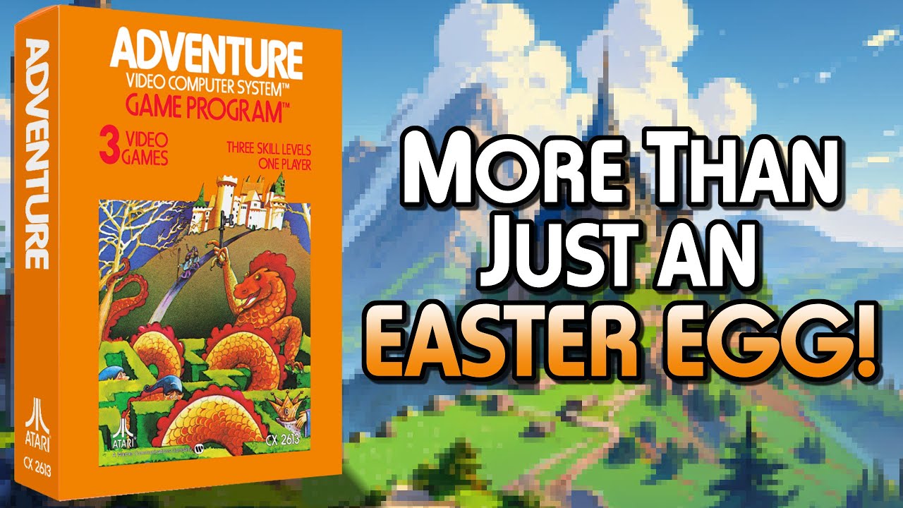 Atari 2600 Adventure: The First Video Game Easter Egg is Just the BEGINNING!