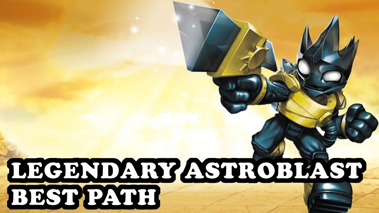 Skylanders Superchargers - Legendary Astroblast - Cosmic Technology Path - BEST PATH - GAMEPLAY