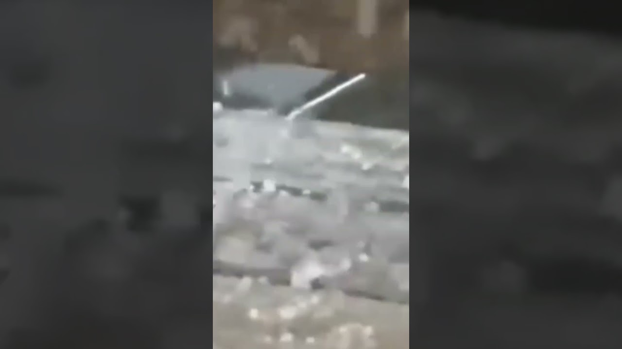 #spain#hail #hailstorm | The heaviest hail for the last few decades wreaked havoc in Girona, Spain