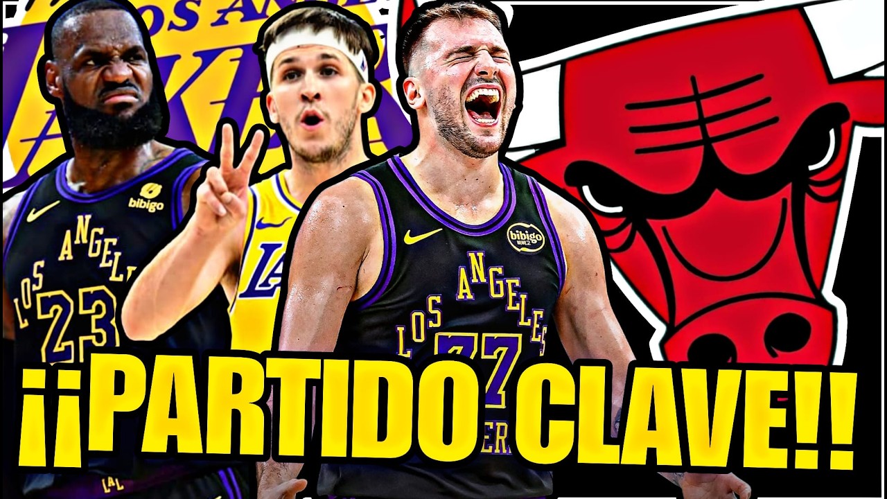 ¡¡IMPORTANTE PARTIDAZO!!🚨 LAKERS VS BULLS!! 🟡 NBA EN VIVO