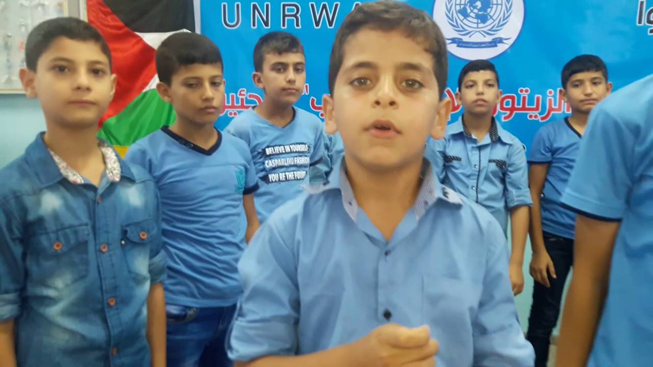 إنجازات مدرسة ذكور الزيتون الإعدادية (ب) وانشودة يا معلمي هاك قاسمي غزة - فلسطين 2016